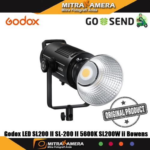 Foto Produk Godox LED SL200 II SL-200 II SL200W II 5600K Bowens dari mitrakamera