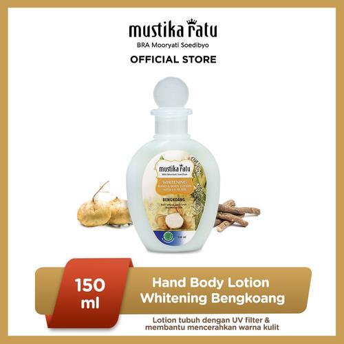 Foto Produk MUSTIKA RATU Bengkoang Whitening Pemutih Hand & Body Lotion 150ml dari Mustika Ratu