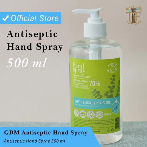 Foto Produk GDM Hand Sanitizer Gel Eucalyptus Antiseptik Gel 500ml BPOM Alkohol dari TLF Official Store