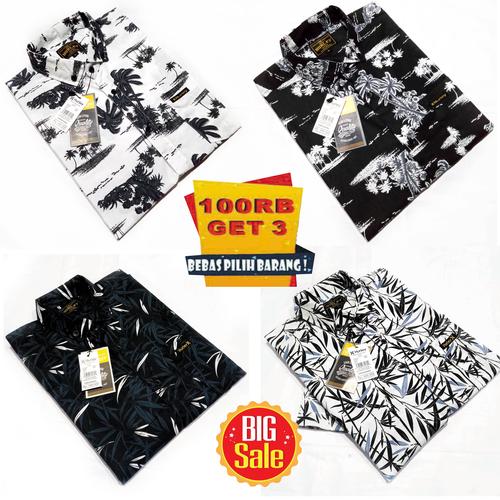 Foto Produk KEMEJA MOTIF PRIA / KEMEJA SURFING / KEMEJA PRINTING / KEMEJA PENDEK - L, MOTIF NO 1 dari RL ICONIC