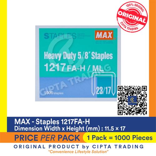Gambar Staples Max 1217FA-H dari Cipta Trading undefined Tokopedia