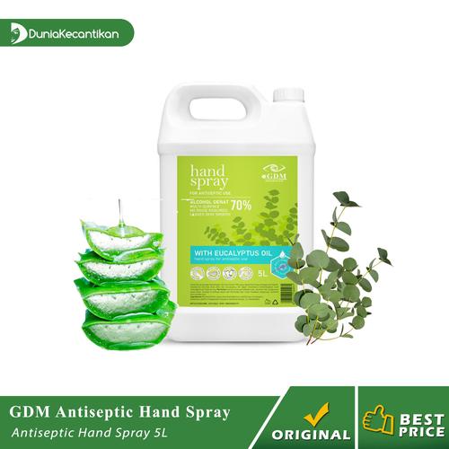 Foto Produk GDM Hand Sanitizer Gel Eucalyptus Antiseptik Gel 5 Liter BPOM Alkohol dari DuniaKecantikan