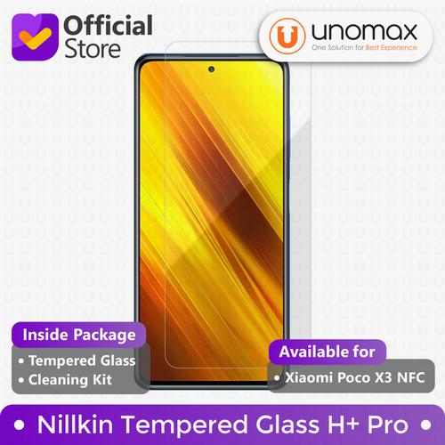 Foto Produk Tempered Glass Xiaomi Poco X3 NFC Nillkin Anti Explosion H+ Pro dari unomax