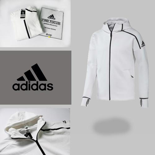 JACKET HOODIE ADIDAS ZNE FULL ZIPP WHITE JAKET ADIDAS ZNE JUMPER di  Decline Tokopedia