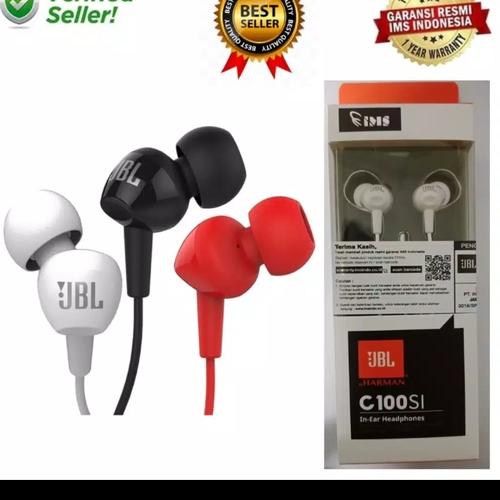 Jual JBL C100SI Ear Headphones Mic 