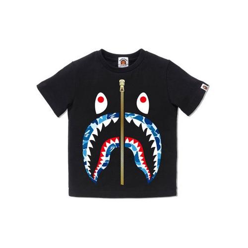 Foto Produk Bape Kids ABC Camo Shark tee - Black/Blue - 120 dari High Gentleman Lifestyle