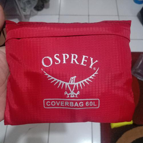 Foto Produk Cover bag 60 L Osprey, cover bag tnf,cover bag consina,Rain cover bag - Merah, 60L dari diks adventure