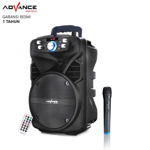 Foto Produk Speaker Bluetooth Advance H801n Speaker Portable with Mic - Mic Wireless dari Ridista Official Store