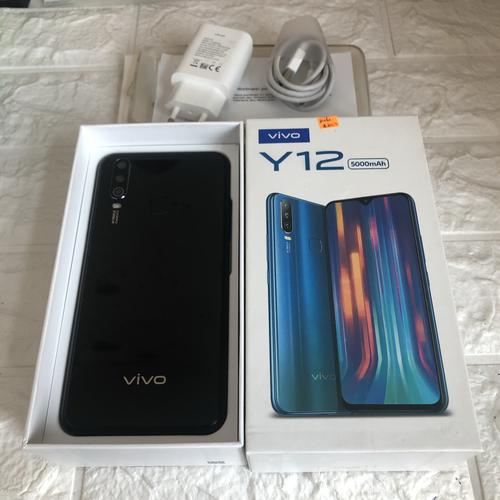 Jual Vivo Y12 Ram 3gb 32gb Thunder Black Bekas Fullset Garansi Resmi Jakarta Pusat Toko Winona Tokopedia