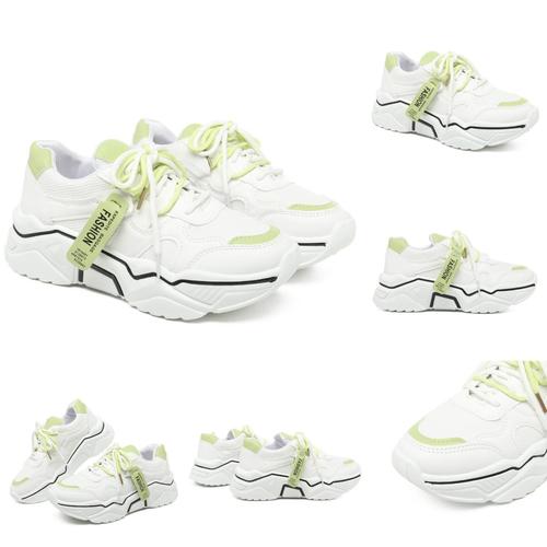 Foto Produk PVN Jipyeong Sepatu Sneakers Wanita Sport Shoes Black Pink 099 - White Black, 39 dari PVN Official Store