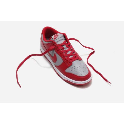 red grey dunk low