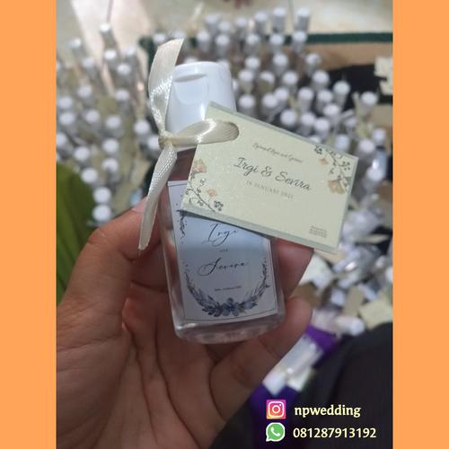Foto Produk Souvenir Pernikahan / souvenir hand sanitizer - 30 ml dari npwedding