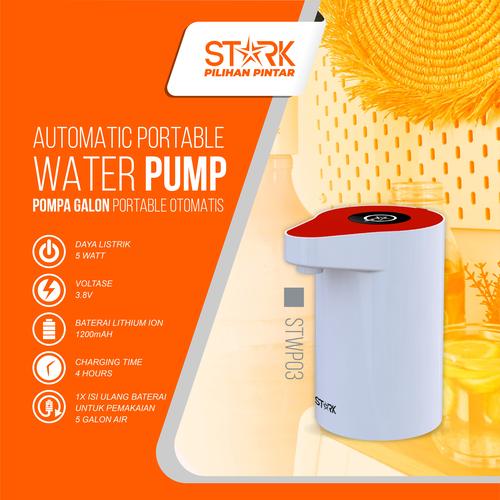 Foto Produk STARK Pompa Galon Elektrik - STWP03 - Merah dari STARK Indonesia
