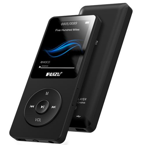 Foto Produk PROMO!! ORIGINAL RUIZU X02 MP3 DIGITAL PLAYER MURAH - Hitam, 4 GB dari Hokky Dokky