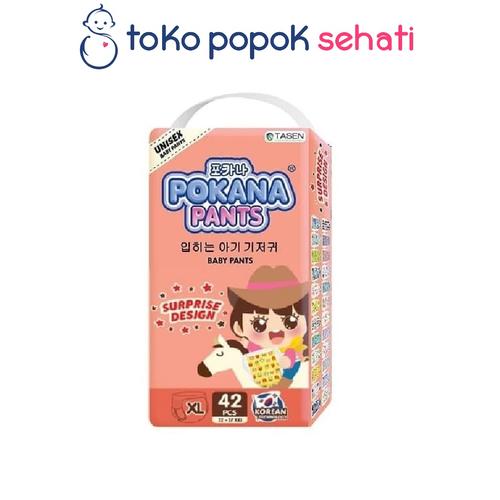 Foto Produk POKANA Baby Pants @Tokopopoksehati - Popok Celana XL42 / XL 42 dari TOKO POPOK SEHATI