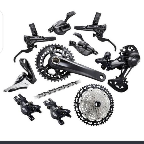 Jual groupset shimano deore xt 