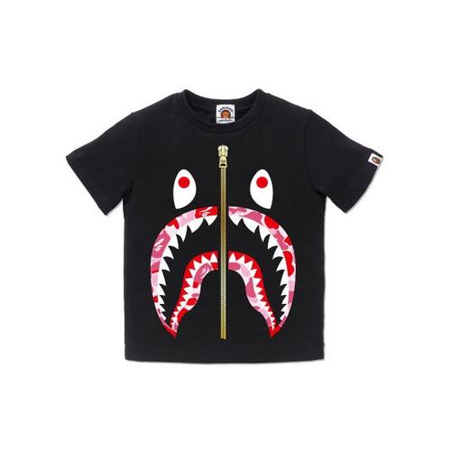 Foto Produk Bape Kids ABC Camo Shark tee - Black/Pink - 130 dari High Gentleman Lifestyle
