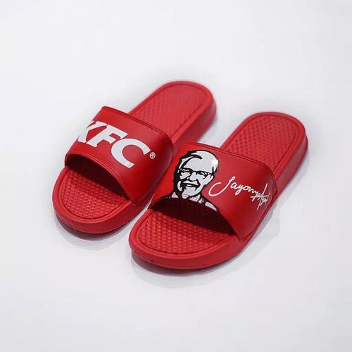 Jual Sendal Slide Nike Benassi KFC Merah, 39 Bekasi