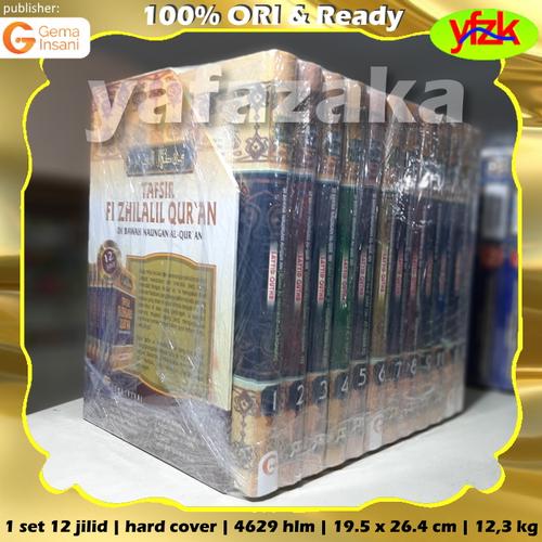 Foto Produk 1 Set Tafsir Fi Zhilalil Quran Super Lux dari Yafazaka