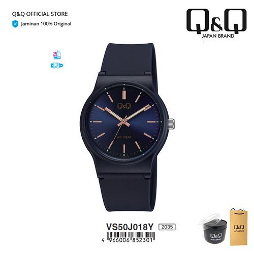 Gambar Q&Q QnQ QQ Original Jam Tangan Casual Analog - VS50 VS50J Rubber dari Q&Q Official Store Kota Surabaya Tokopedia