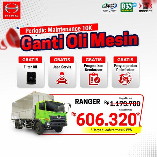 Foto Produk PAKET HEMAT GANTI OLI HINO RANGER dari HINO CATUR KOKOH