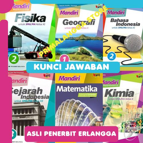 Jual Kunci Jawaban Dan Pembahasan Buku Mandiri Sma Kelas 10 12 K13 Revisi Kab Jember Primalangga Bookstore Tokopedia