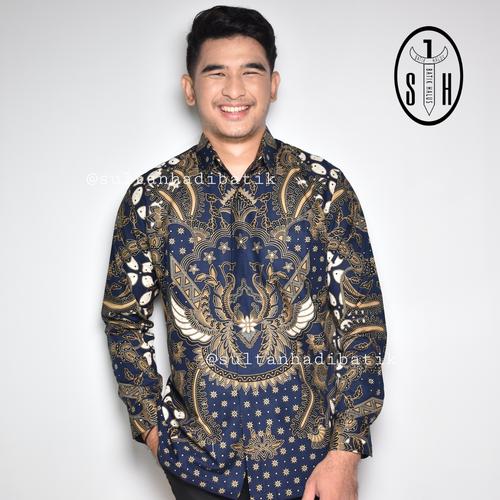Jual Sultan Hadi Batik Batik Pria Full Furing Kemeja Batik Pria K1 Hitam L Jakarta Pusat Sultanhadibatik Tokopedia