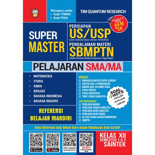 Jual Buku Super Master Akm Sk Dan Us Usp Sma Ma Kelas Xii Saintek Kab Bandung Warung Literasi Tokopedia