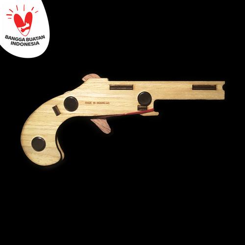 Jual D9 "Kolibri" Basic Pocket Rubber Band Gun DIY (3D Puzzle) Kota Bandung Eastwood.Gun