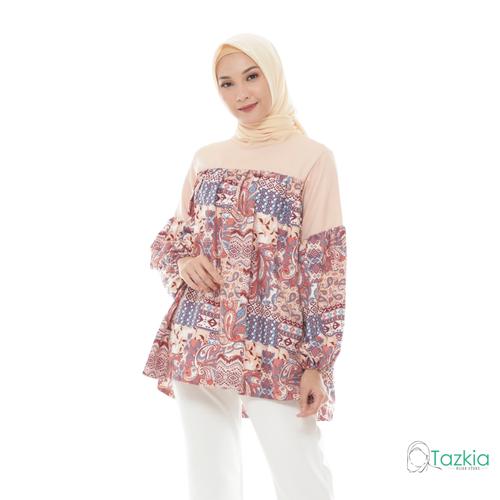 Foto Produk Atasan Muslim Wanita | Salwa Blouse | S M L XL | Tazkia Hijab - L dari Tazkia Hijab Store