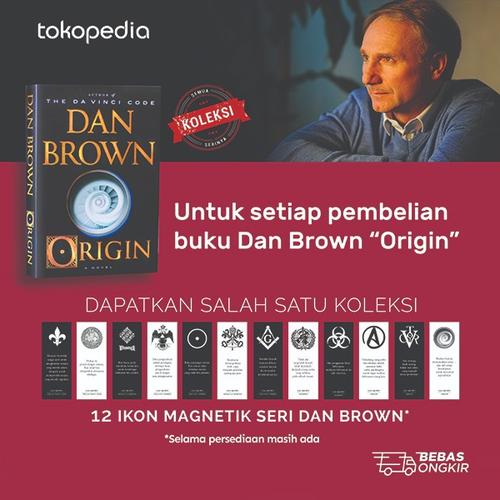 Foto Produk NOVEL ORIGIN - Soft Cover Bahasa Indonesia Dan Brown dari Mizanstore