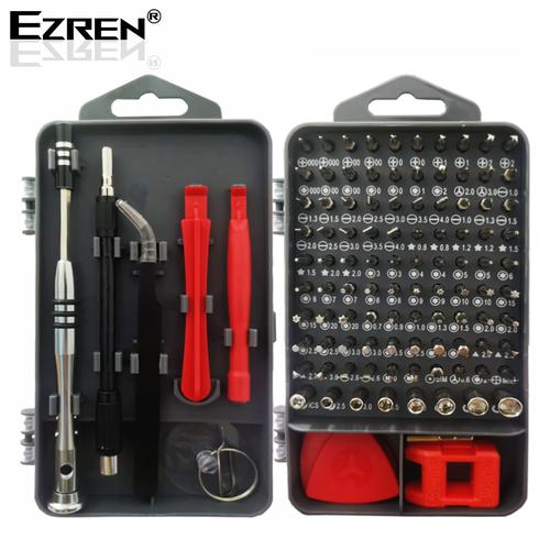 Foto Produk Ezren EZ-0958 Perangkat Obeng Presisi Set 112in1 Magnetik Screwdriver dari HOUSE SPAREPART