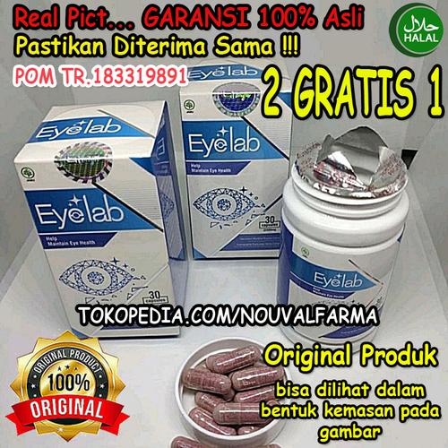Foto Produk Eyelab Asli Herbal Original Obat Mata Atasi Mata Minus Plus Resmi BPOM dari NouvalFarma