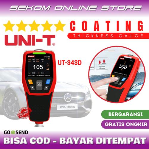 Foto Produk UNI-T Coating Thickness Gauge Alat Ukur Ketebalan Cat UT343D dari SEKOM ONLINE STORE