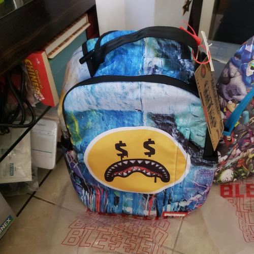 Jual sprayground backpack smile shark 