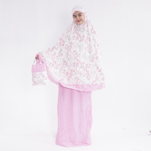 Foto Produk Mukena Bali Dewasa melinda - pink dari alfauzicollection