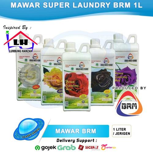Foto Produk Mawar Super Laundry BRM All Varian 1 L Instant/Sameday dari Toko Sabun Hamzah