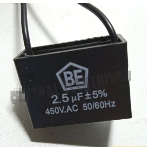 Jual kapasitor kipas capasitor 2.5uf 2,5uf 2.5 2,5 uf 400v 450v kotak ac Jakarta Barat PCM