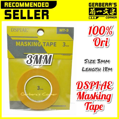 Foto Produk DSPIAE Masking Tape 3mm Gundam Model Kit Tools Original dari Gerbera's Corner