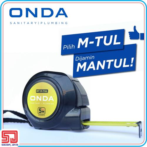 Foto Produk ONDA M-TUL Meteran 5 Meter Measuring Tape dari Sadar Jaya Mandiri