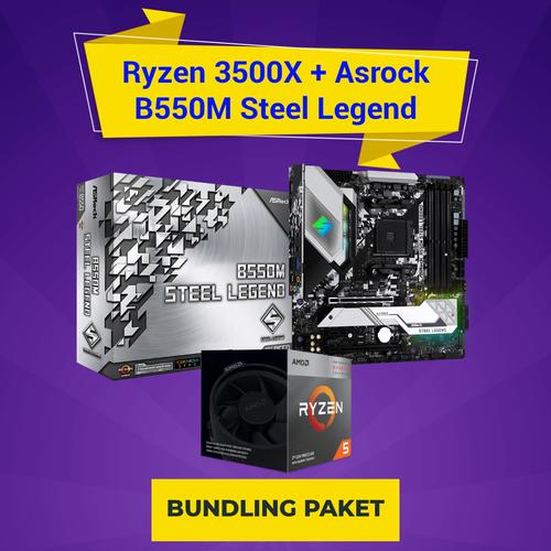 CPU AMD Ryzen 5 3600 & B450M STEEL LEGEND Graphics Card Asrock B450m Steel Legend Ryzen 3600 Ryzen5