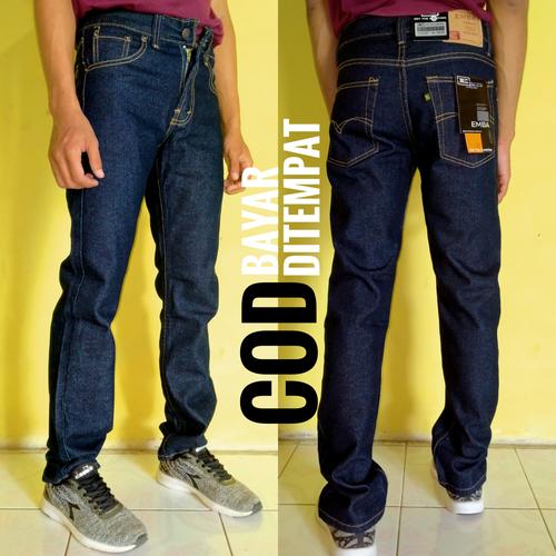 Jual Celana Panjang Jeans EMBA Original 