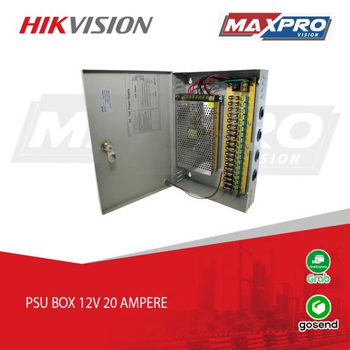 Foto Produk POWER SUPPLY 12V 20A + BOX dari Maxpro Vision