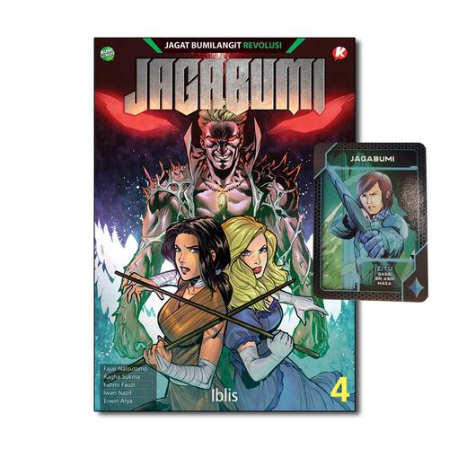 Gambar Komik JAGABUMI Vol.04 - IBLIS dari bumilangit-official Jakarta Selatan Tokopedia