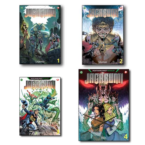 Foto Produk Bundling Komik JAGABUMI Vol 01-02-03-04 dari bumilangit-official