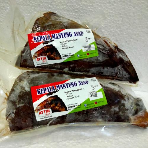 Gambar 1/2 Kepala Ikan Manyung Asap beku dari Deira Food Kab. Tangerang Tokopedia