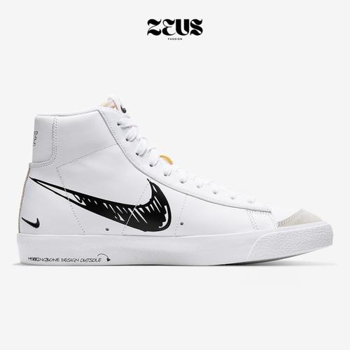 Jual NIKE BLAZER MID 77 SKETCH WHITE 