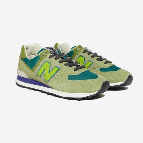 NEW BALANCE 574 STRAY RATS TURTLE GREEN 