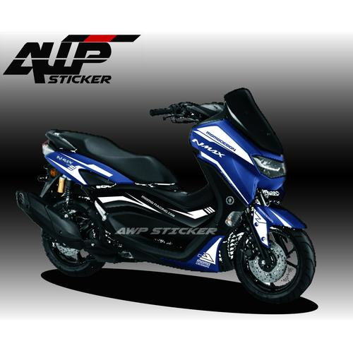 Jual Striping Sticker Stiker Semi Cutting All New Nmax 2020 Momo Design -  Putih, Glossy Kilap - Kab. Sleman - AWP Sticker Jogja | Tokopedia