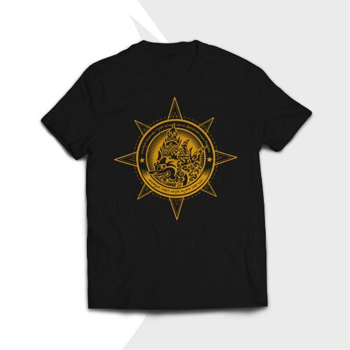 Foto Produk Kaos Bahnoo Rahwana / Dasamuka - Hitam, M dari bahnoo